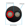 22 AWG 2 Conductor Wire - UL 2464 22/2 Stranded Tinned Copper PVC Cable for LED Strips, Low Voltage Lighting, Automotive, Outdoor Use